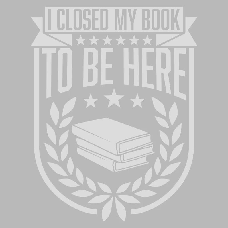 I closed my book