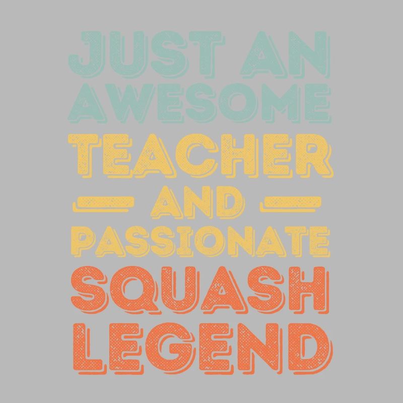 Professeur Squash rétro