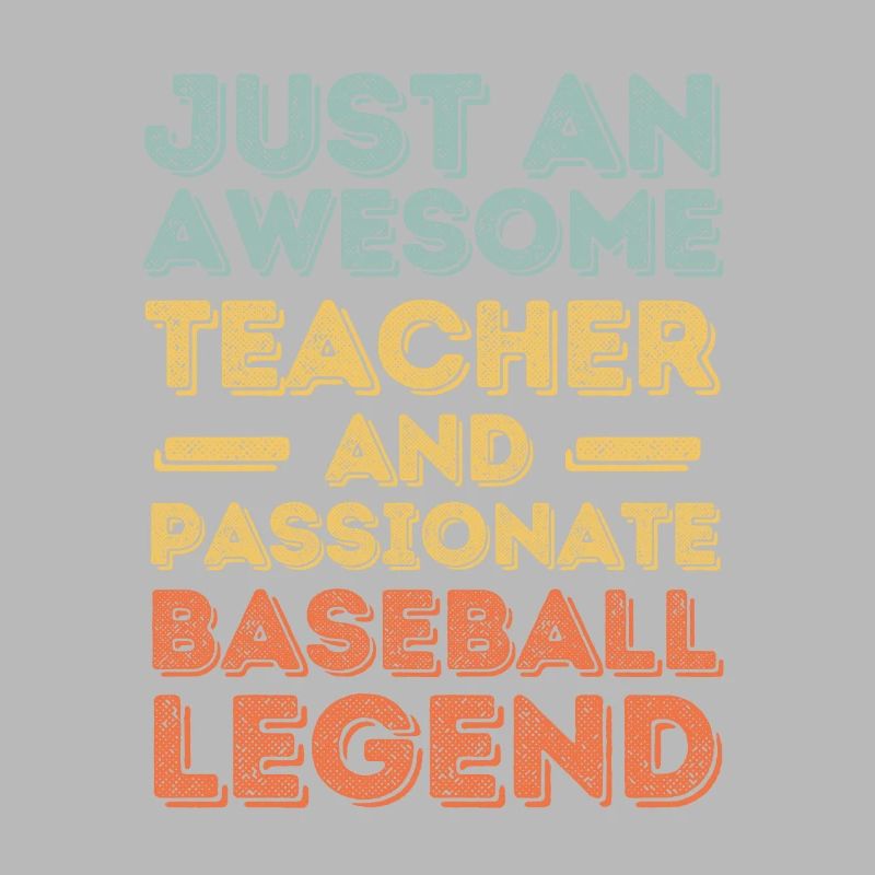 Professeur de baseball rétro