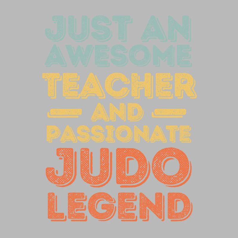 Lehrer Judo retro