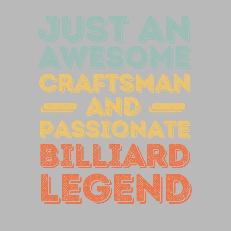 Artisan billard rétro