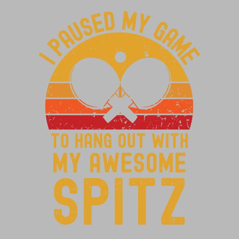 Tennis de table et Spitz