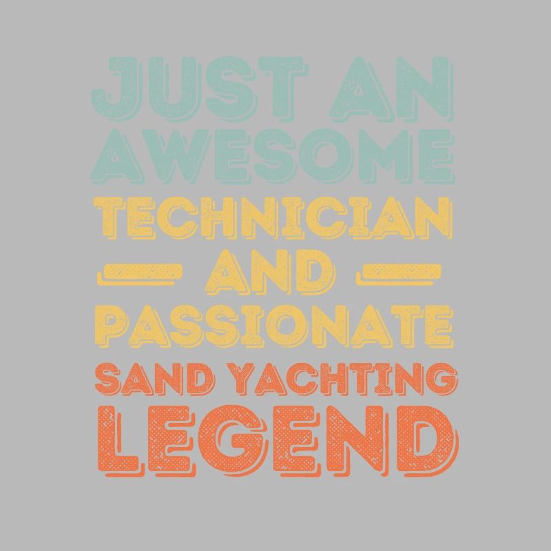 Techniker Strandsegeln retro