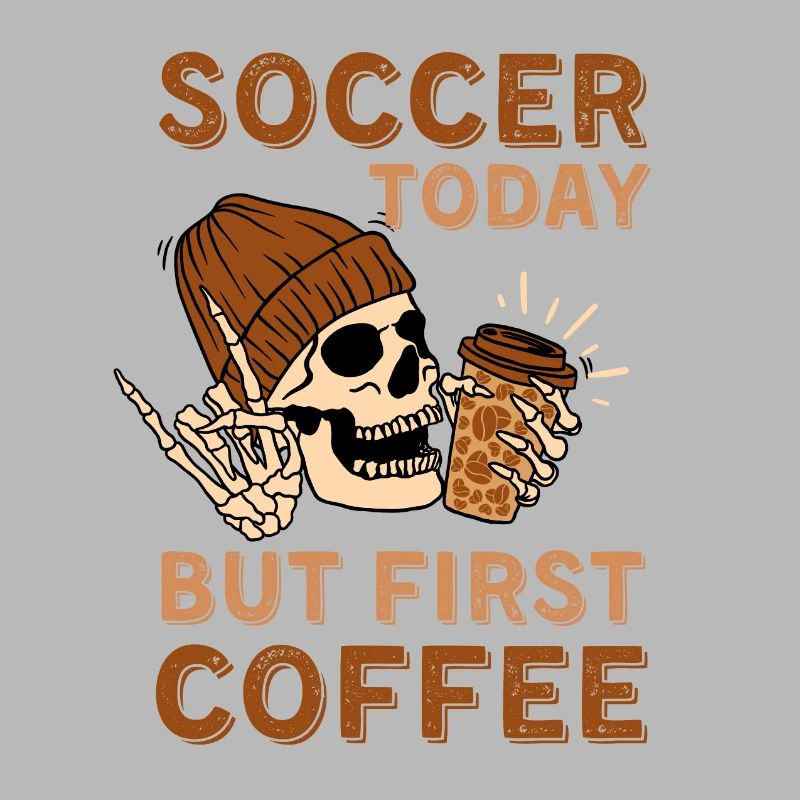Coffee Soccer skeleton