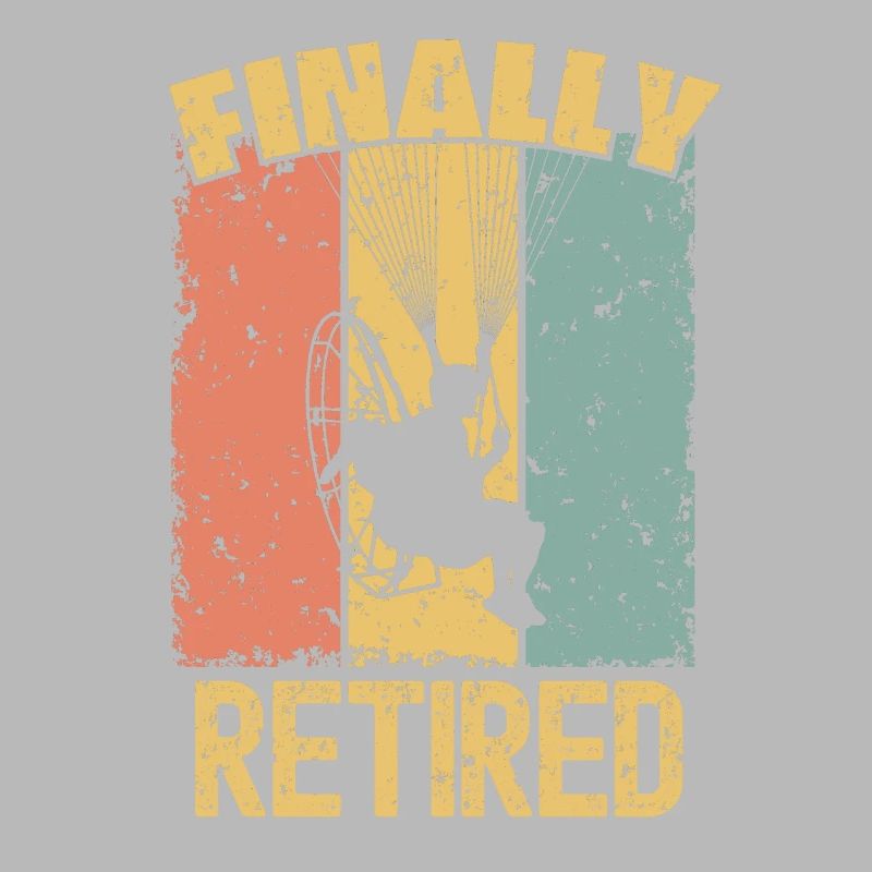 Paramotoring retirement retro