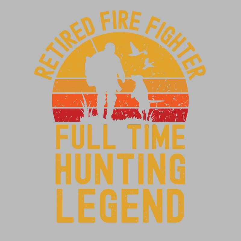 Retired fire fighter hunting legend