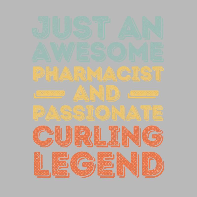 Pharmacist Curling legend retro