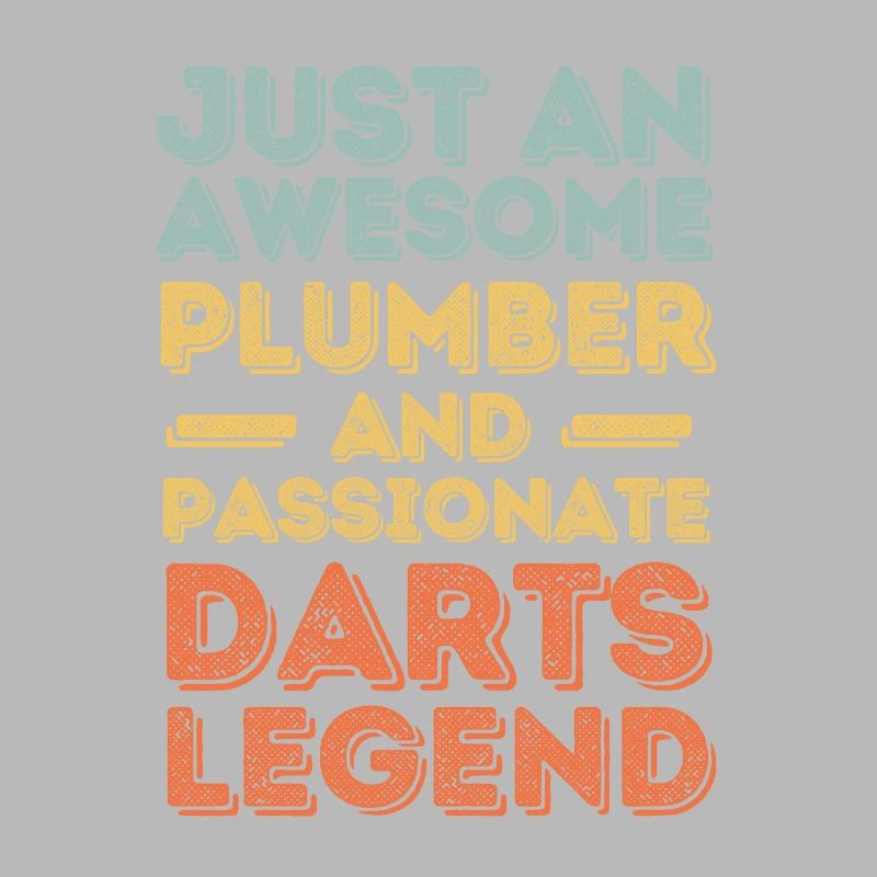 Plumber Darts legend retro