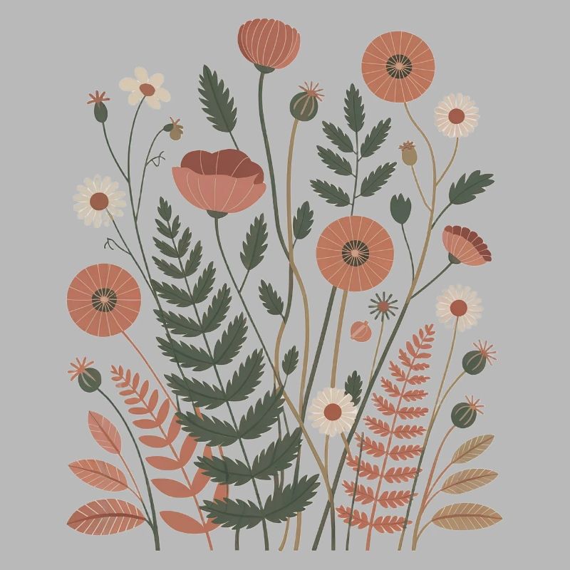 Boho Blumen – Blühende Harmonie