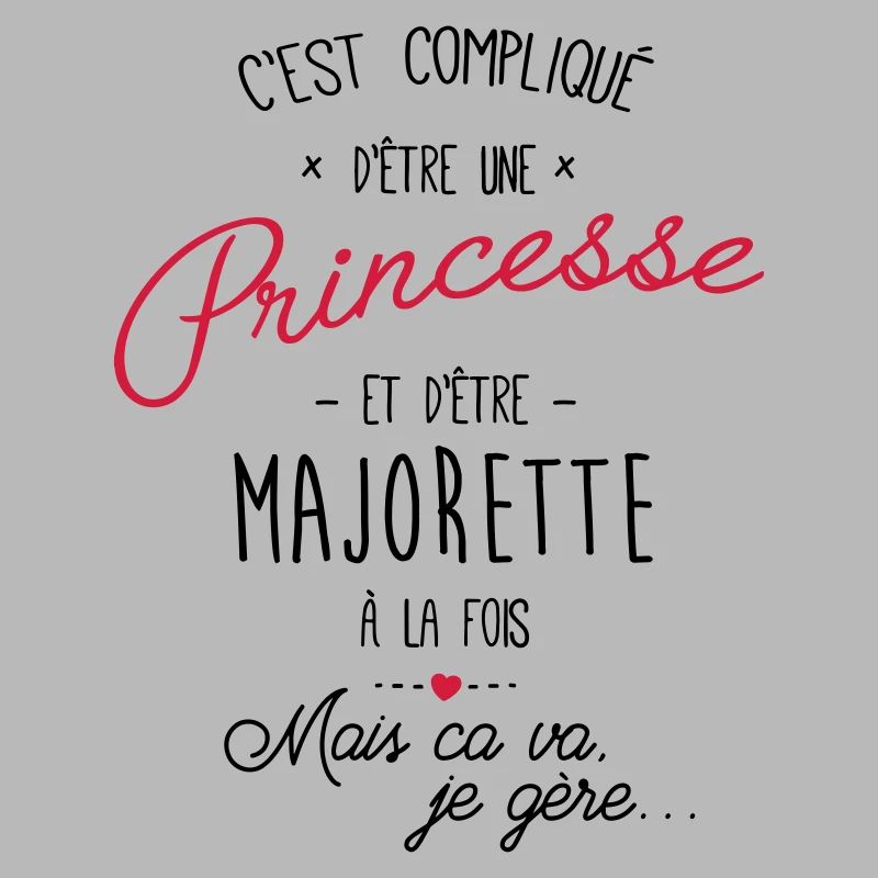 princesse et majorette