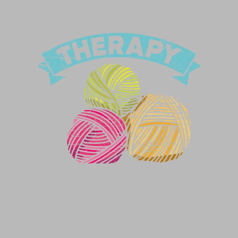 Crochet wool thread relaxation