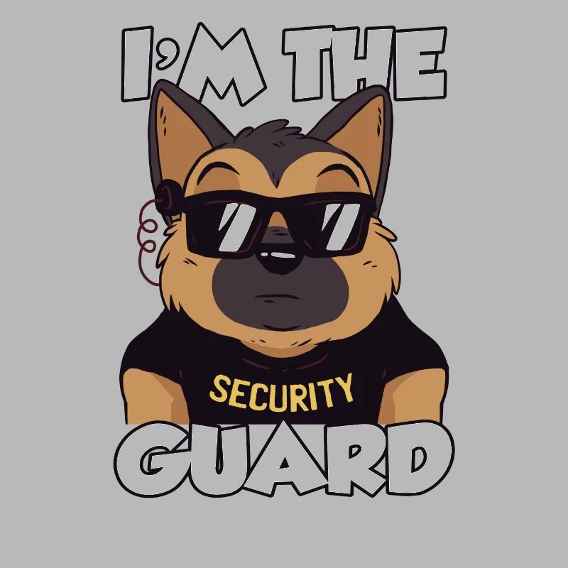 Ich Bin Der Sicherheitsmann Security Sicherheit