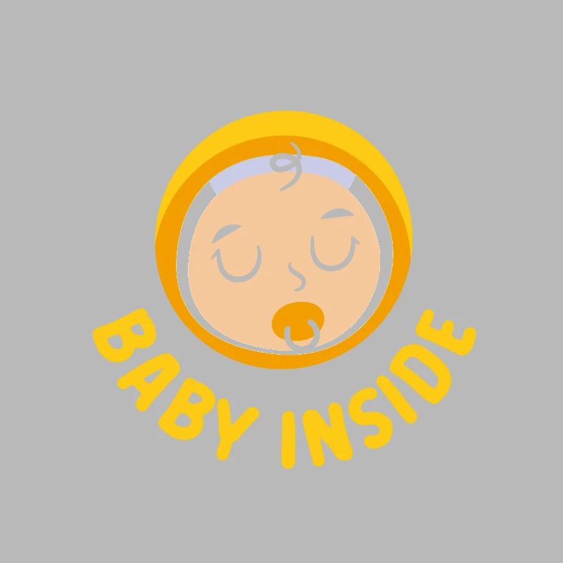 Il y a un bébé là-dedans bébé mignon enceinte à l’intérieur