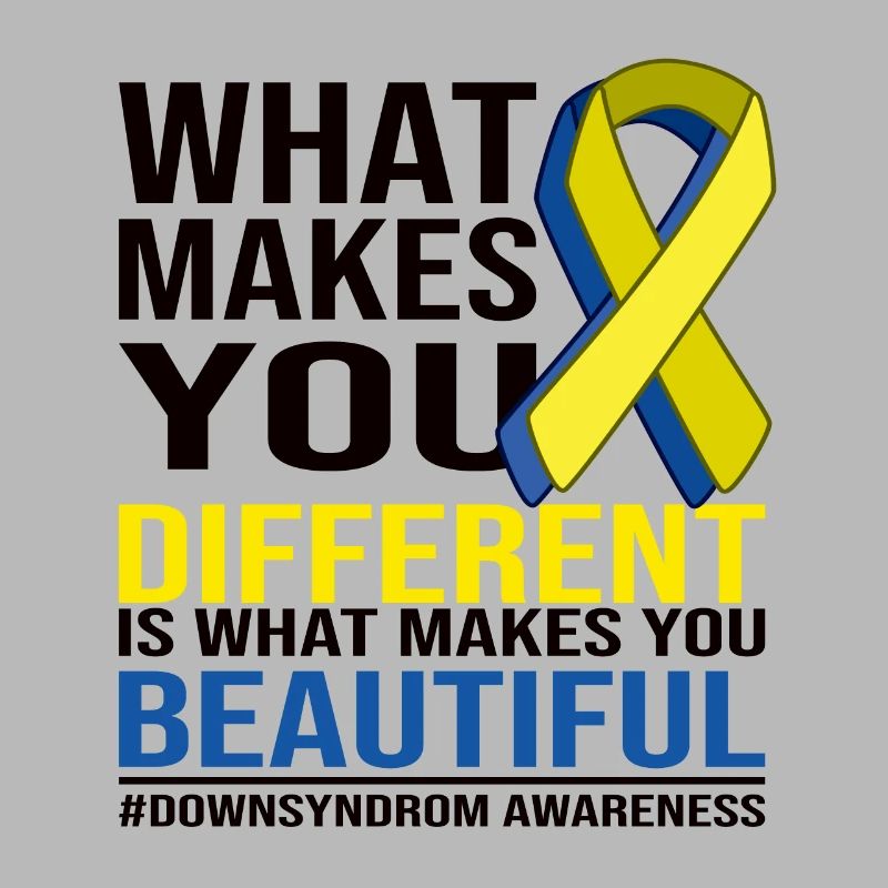 Different Beautiful Down Syndrome Awareness