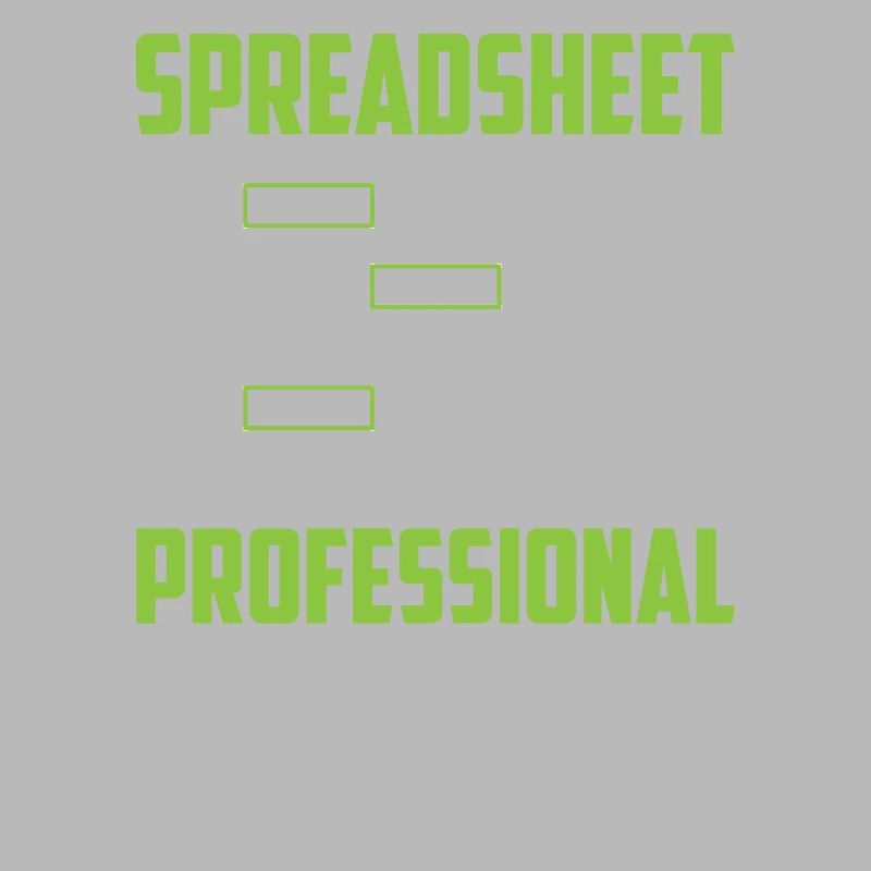 Table de travail professionnelle Spreadsheet Comptable