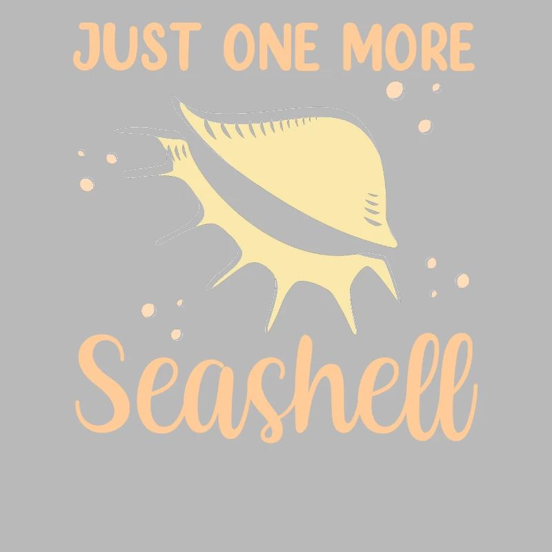 Only One Shell Shell Collector Shellfish Collector Shells