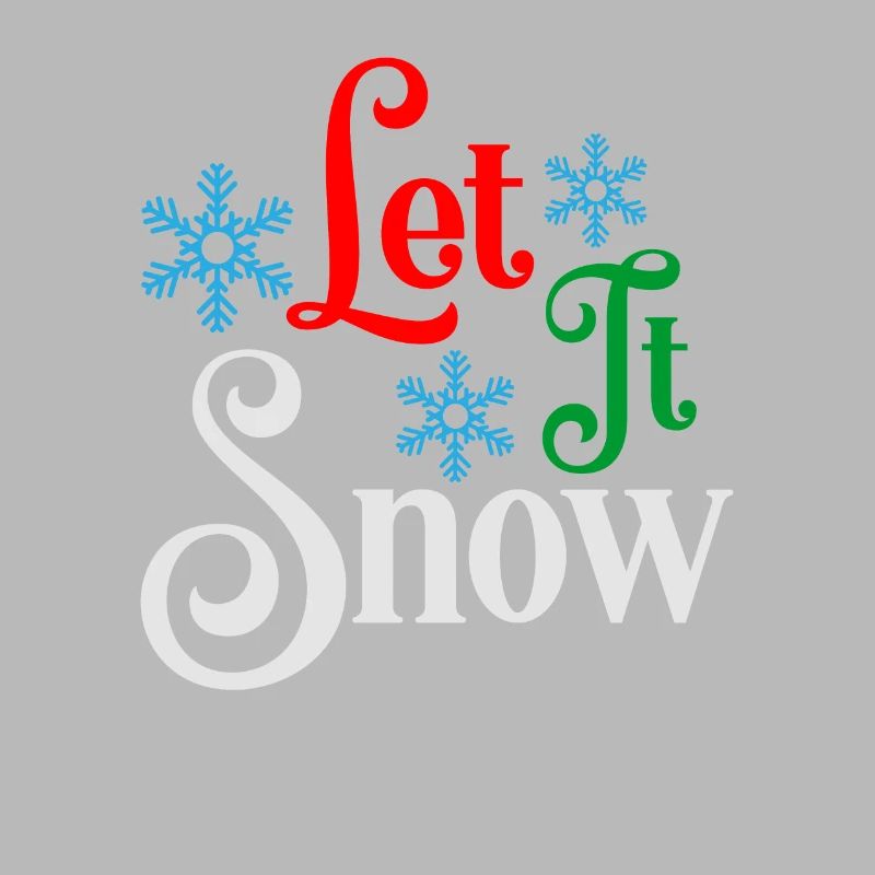 Laissez-le neige Pull de Noël laid