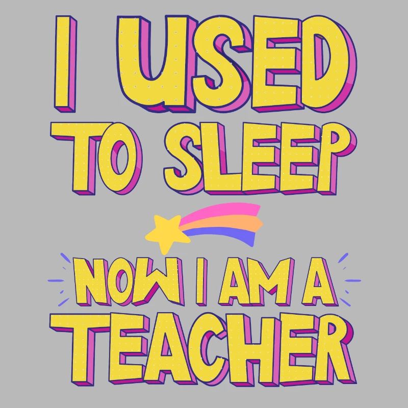 J’avais l’habitude de dormir - Maintenant je suis enseignant