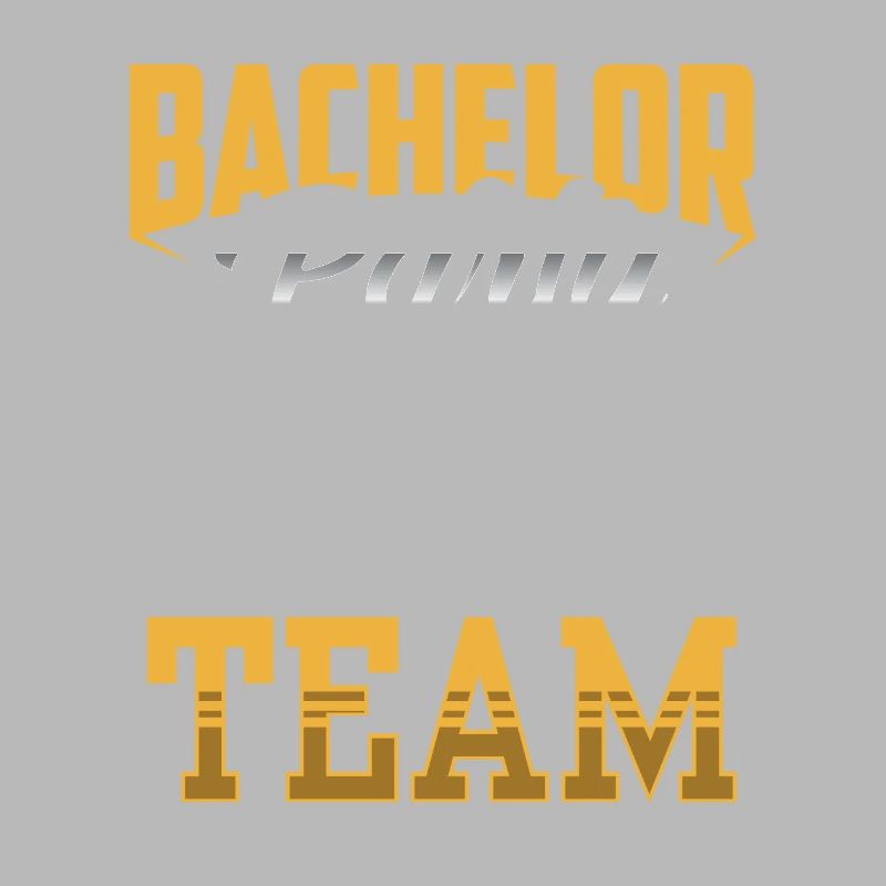 Bachelor Party Team Bachelor Bride