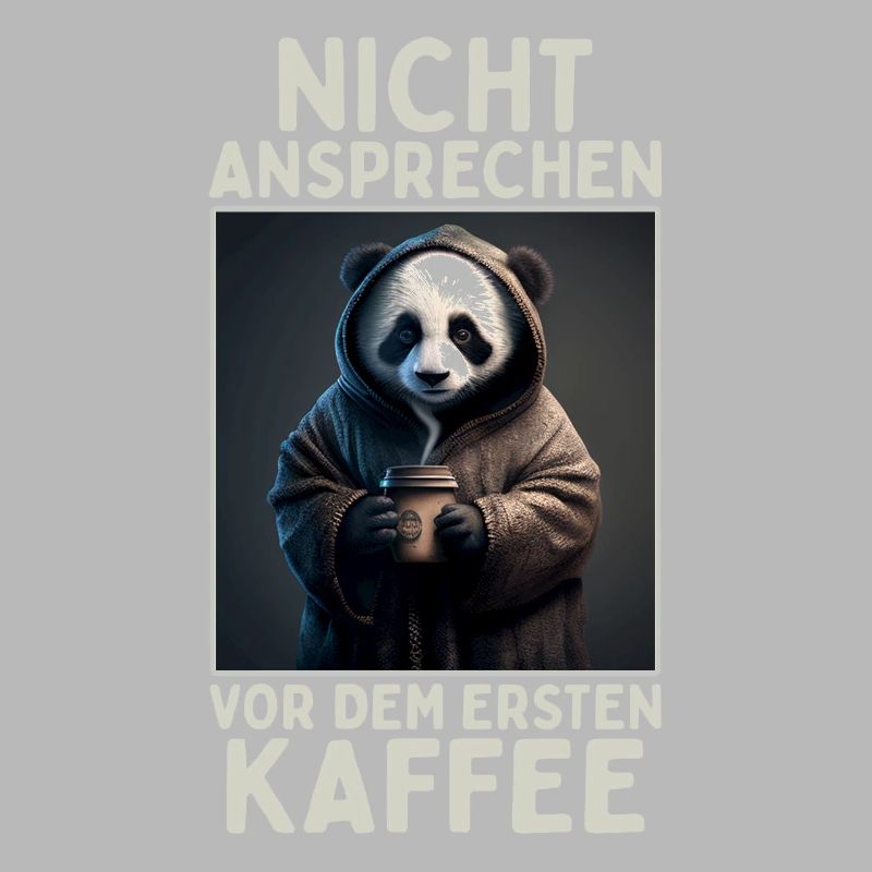 Panda Bär Nicht Ansprechen Vor Kaffee Morgenmuffel