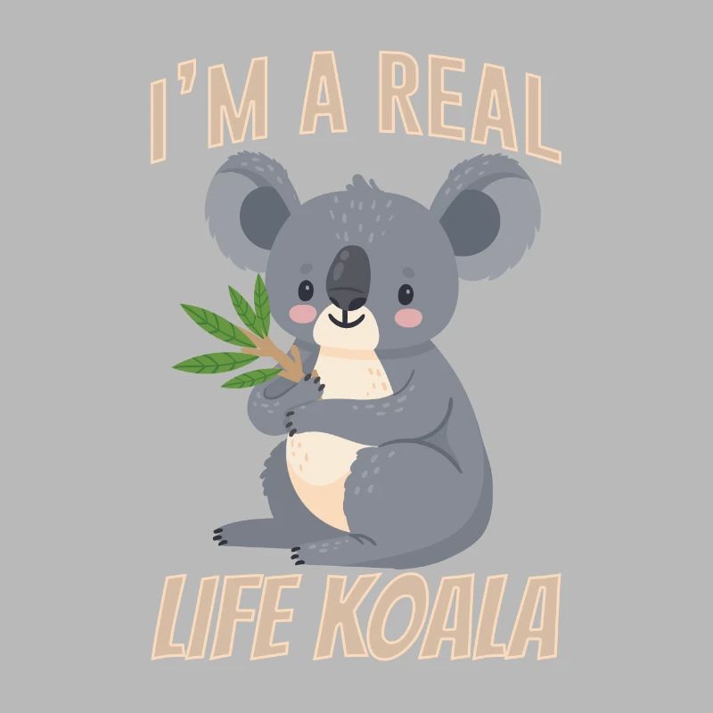 Ich Bin Ein Echter Koala Süß Tier Koalas Koalabär
