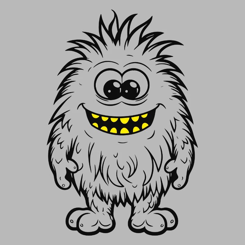 Drôle de créature de monstre de compagnie
