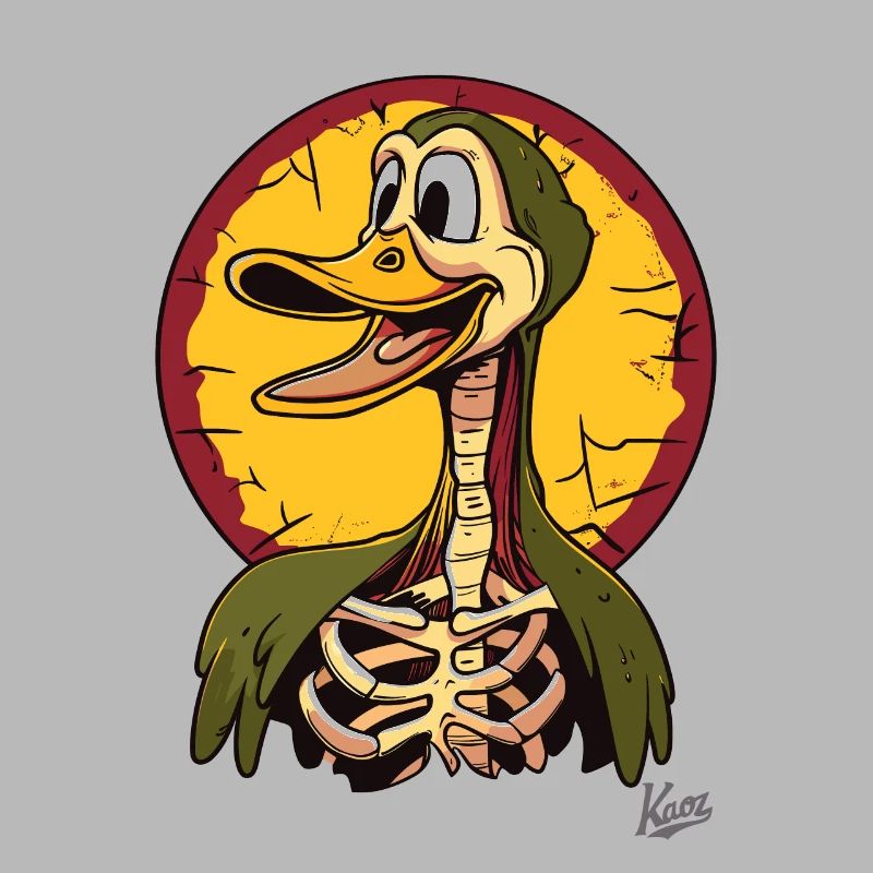 Duck Hunt for a Funny Stupid Skeleton Duck