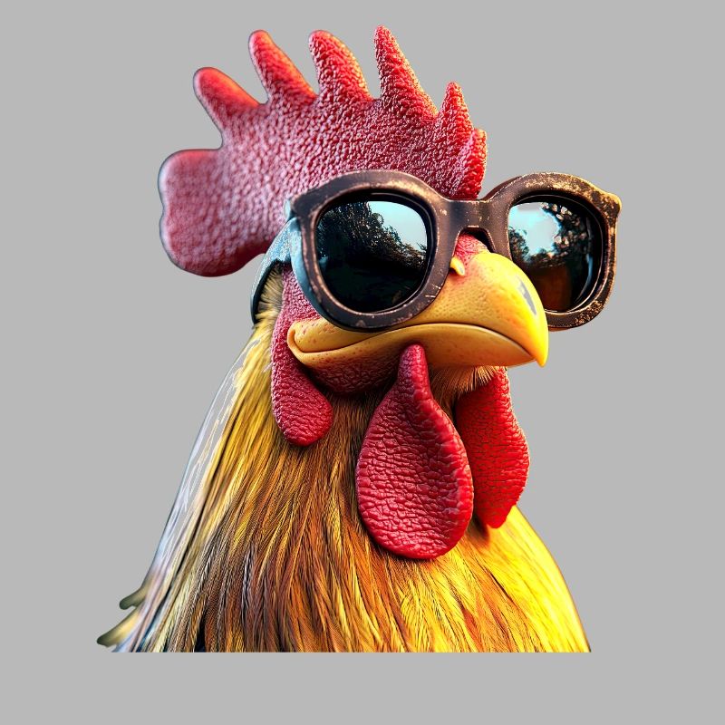 Rooster Chicken Daddy Chicken Coop Dad Farmer Chickens
