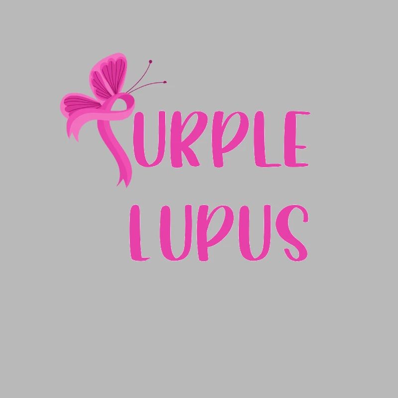 Je porte du violet pour moi-même Conscience du lupus