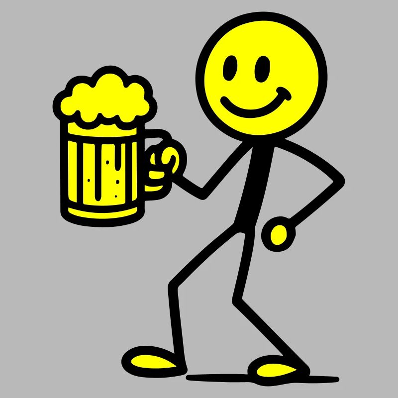 Strichmännchen Bier