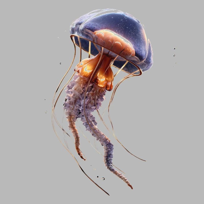 Méduse Méduse de feu Méduse Méduse mignonne