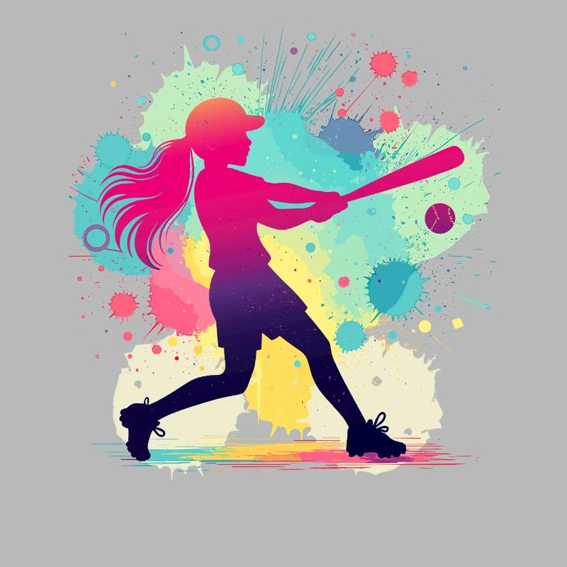 Joueuse de softball, softball, joueuse de softball