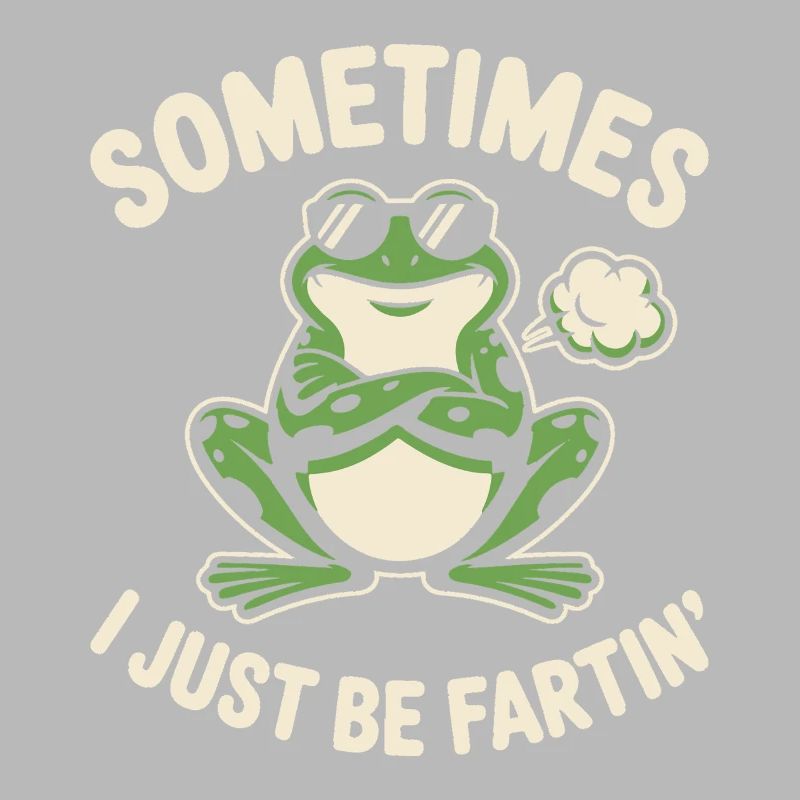 Manchmal bin ich einfach nur ein Furzfrosch