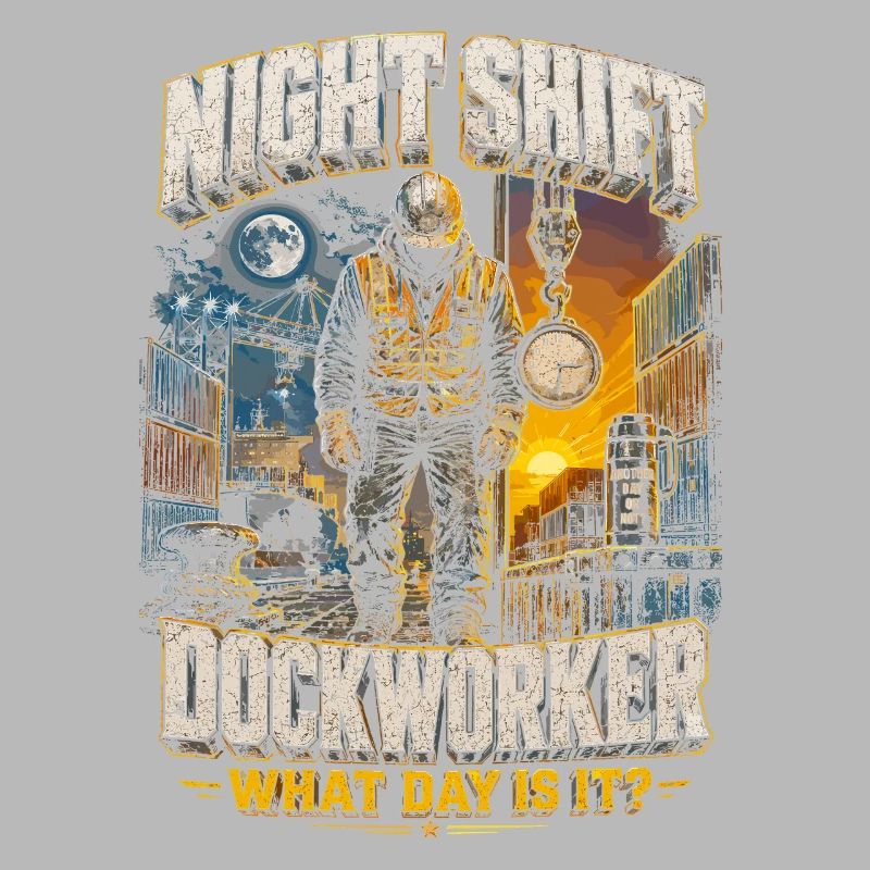 Hafenarbeiter Night Shift Dockworker