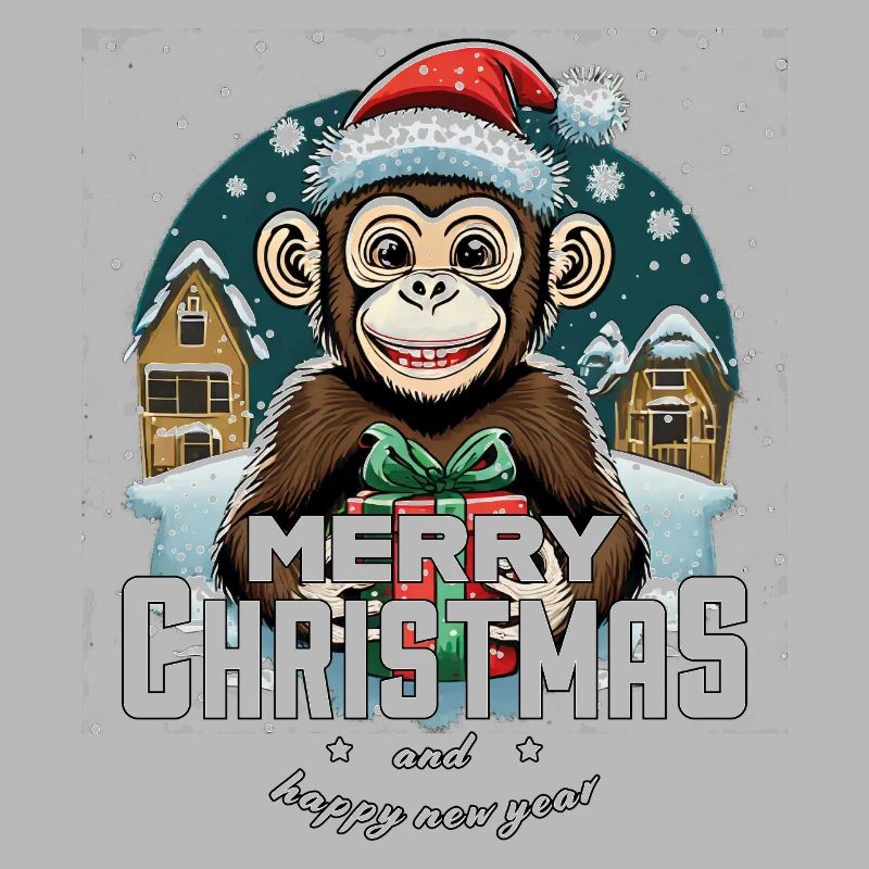 Singe de Noël