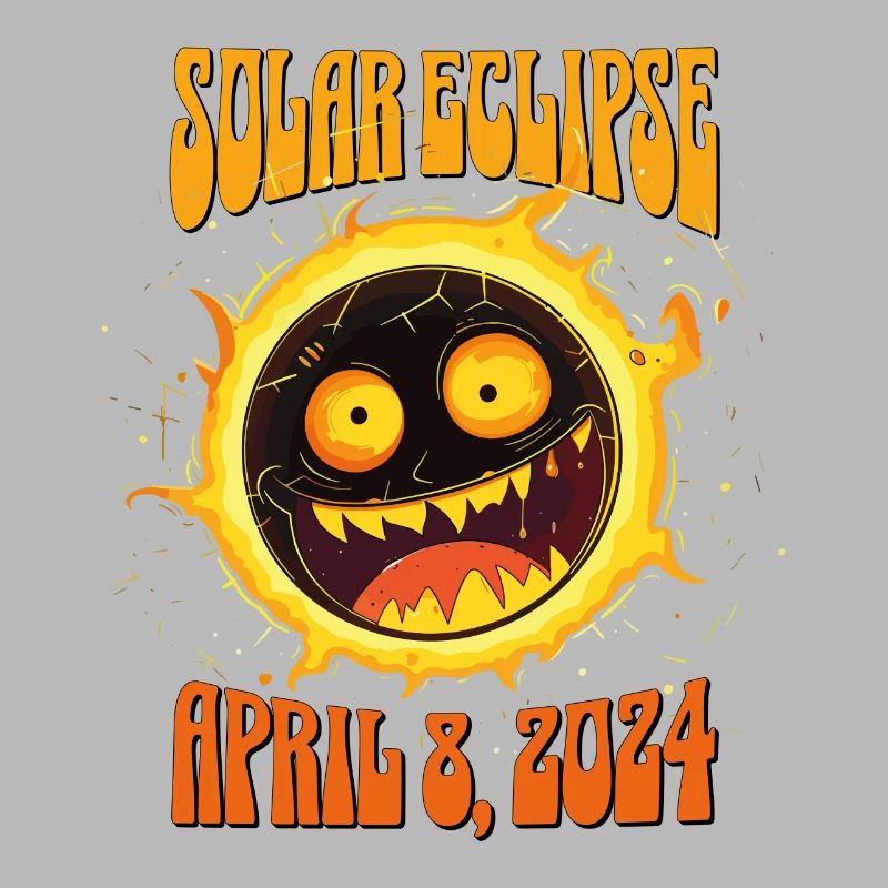 Éclipse solaire 8 avril 2024 Éclipse totale de Soleil