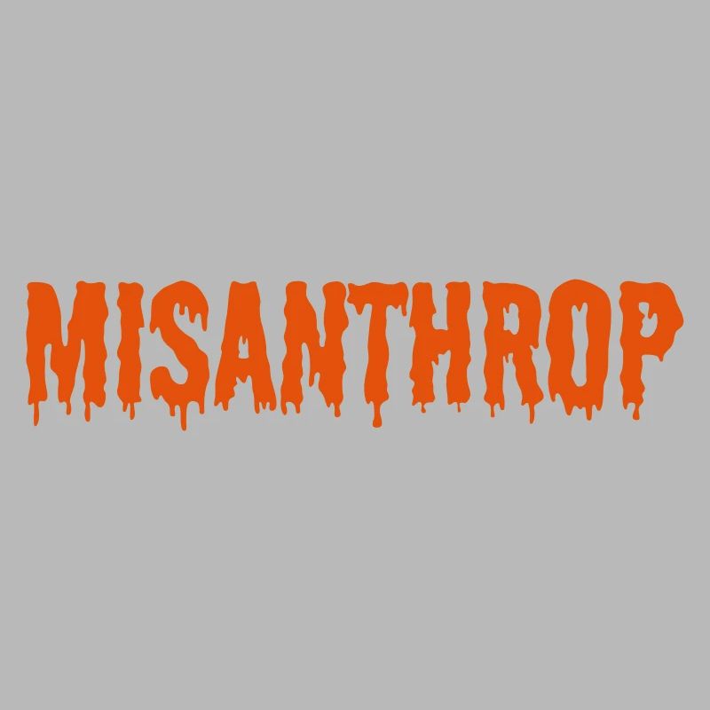 Misanthrope Hate Hate Hatred