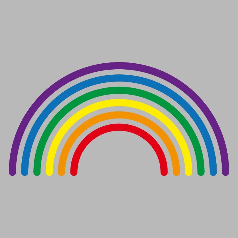 Rainbow Multi-Colour Lines