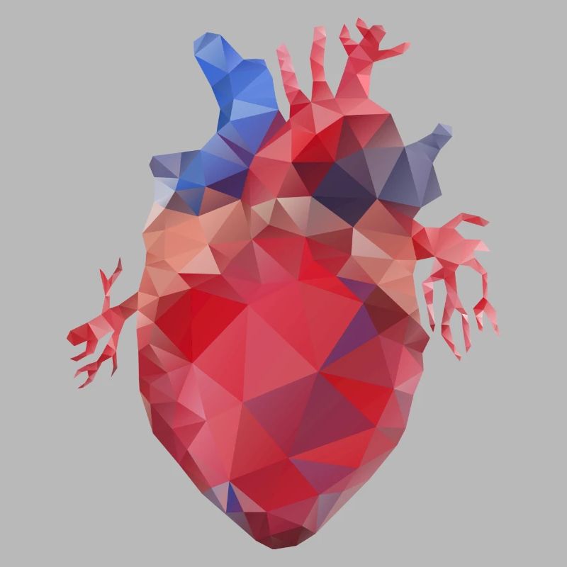 Herz Lowpoly