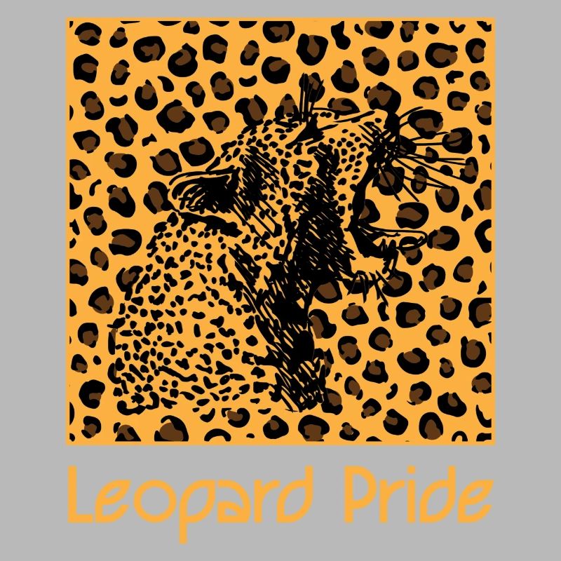 Leopard animal leopard pattern cat