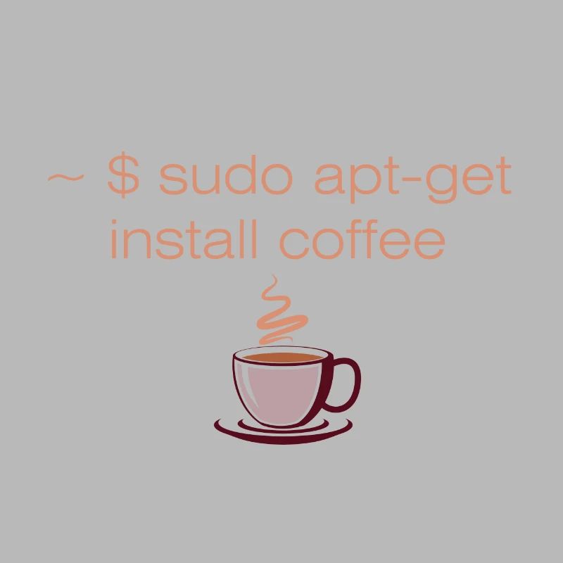 Sudo apt-get install coffee Linux computer scientist