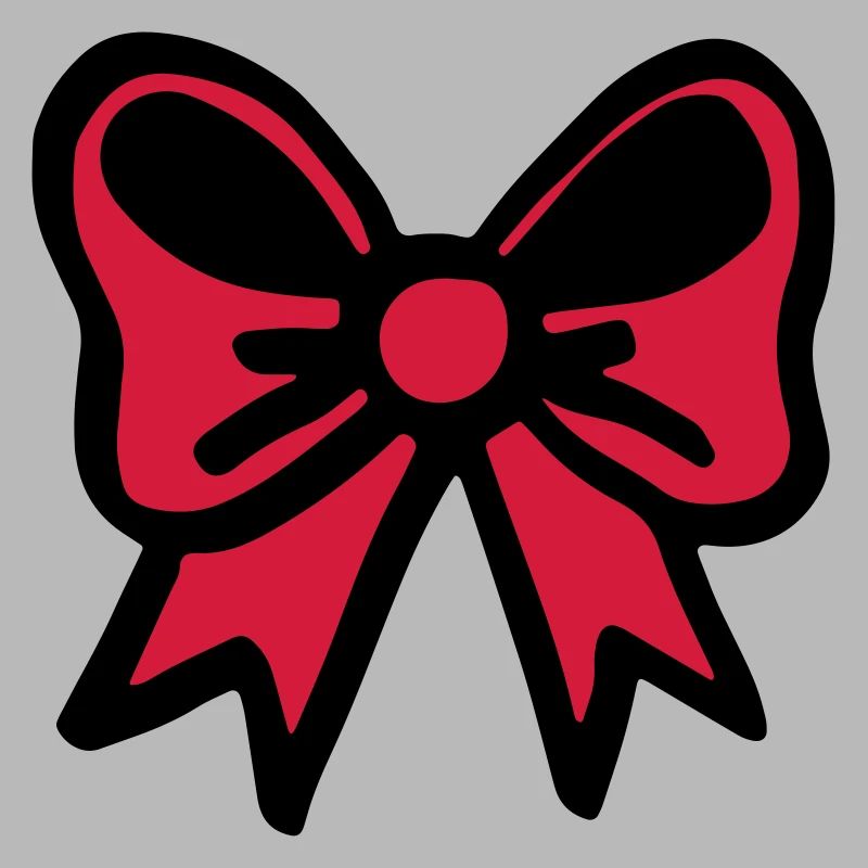 Bow red / bow red - bow tie - celebration