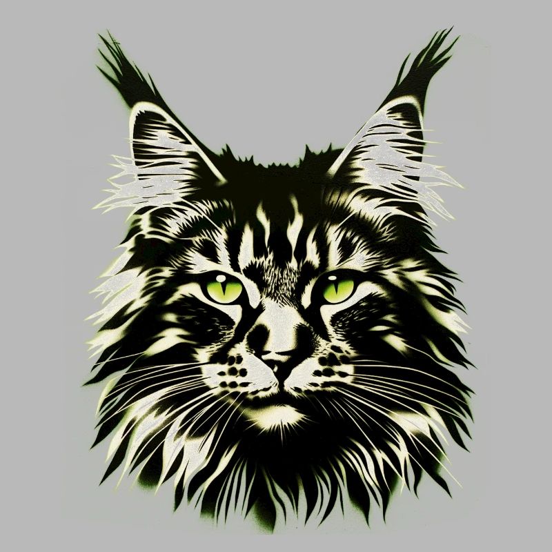 Visage de chat