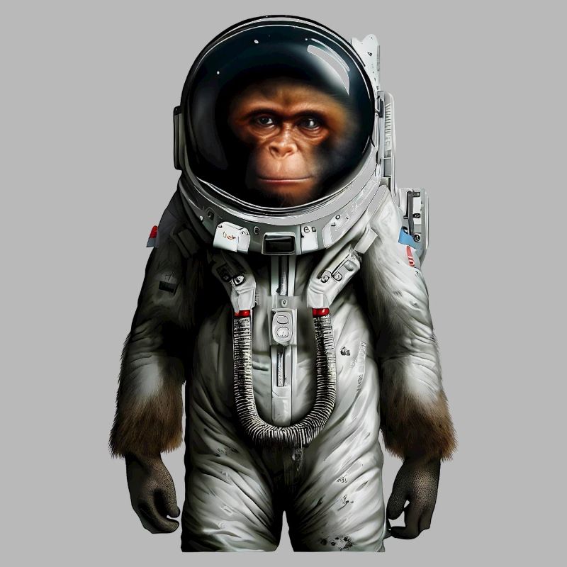 Singe astronaute de l’espace