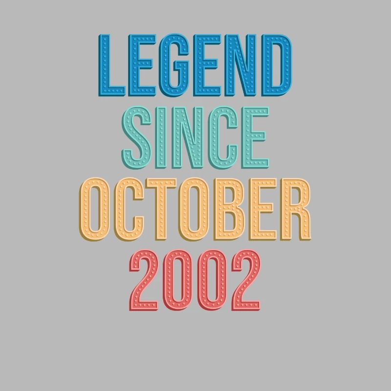 October 2002 - 20th birthday gift. Legend.