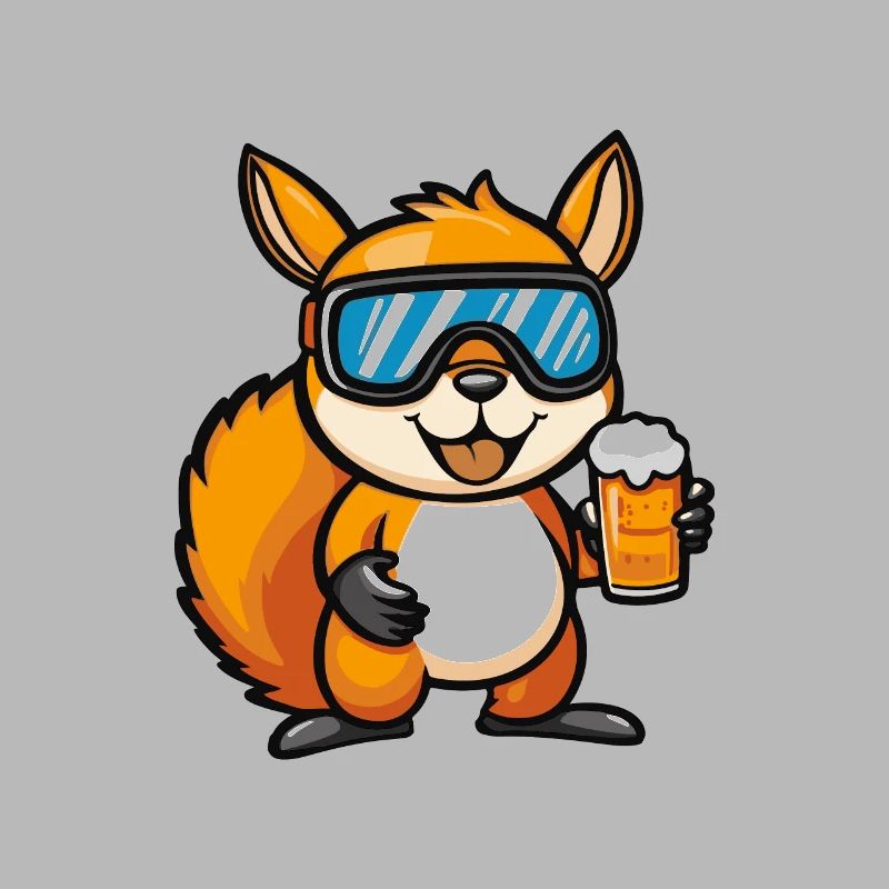Squirrel Ski Beer