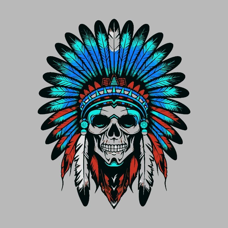 Crâne de chef indien Apache