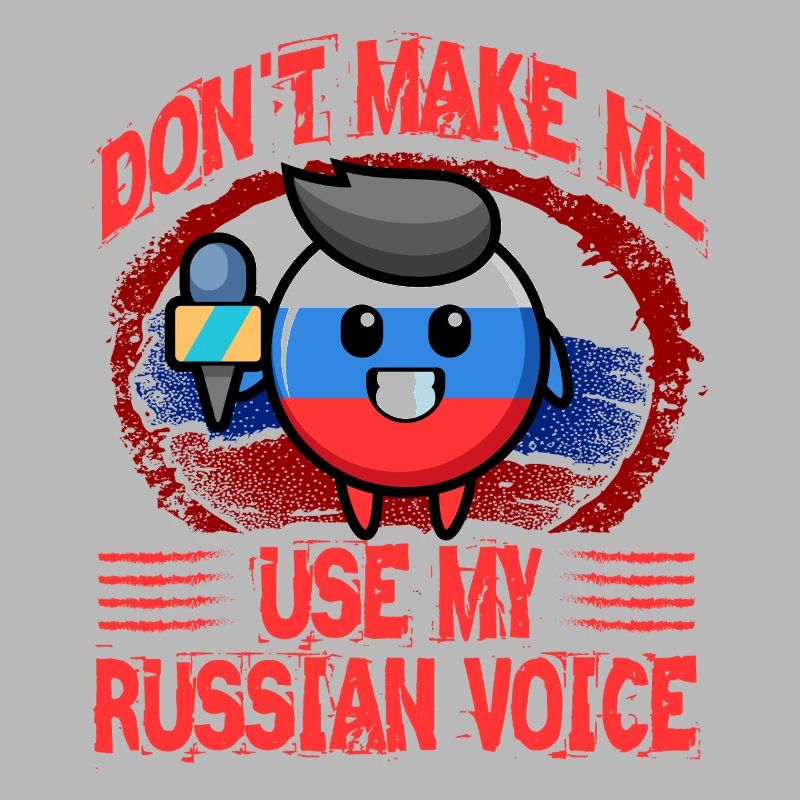 Ne me forcez pas à utiliser ma voix russe