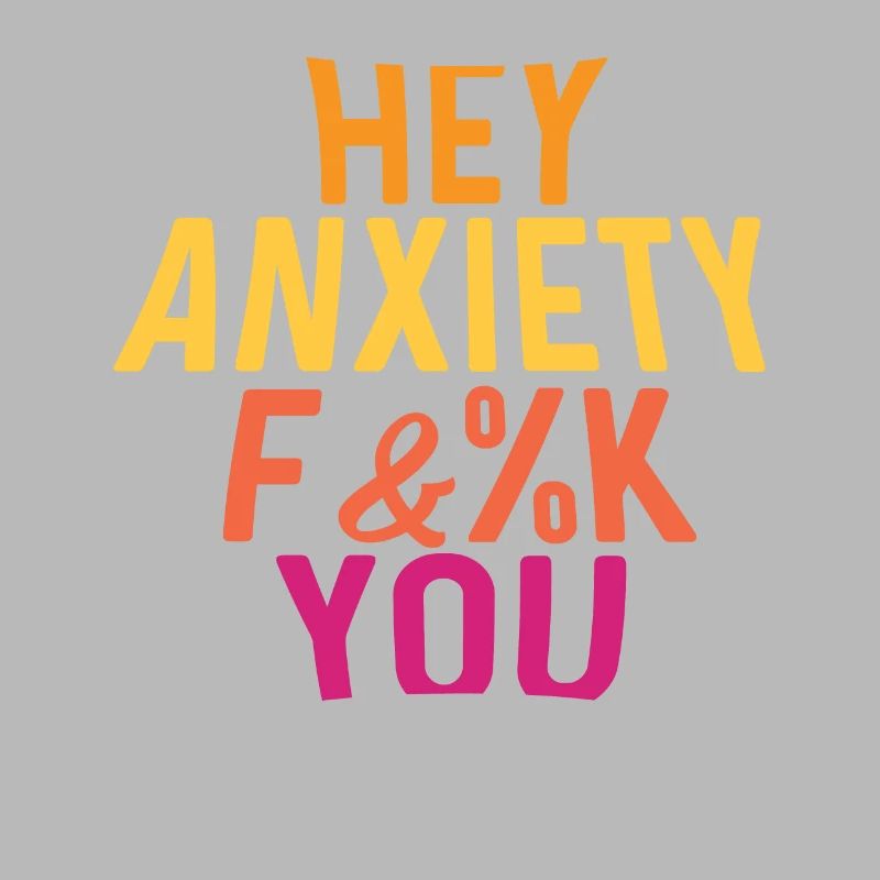 Hey Angst Ängstlich oder ängstlich. Geschenk