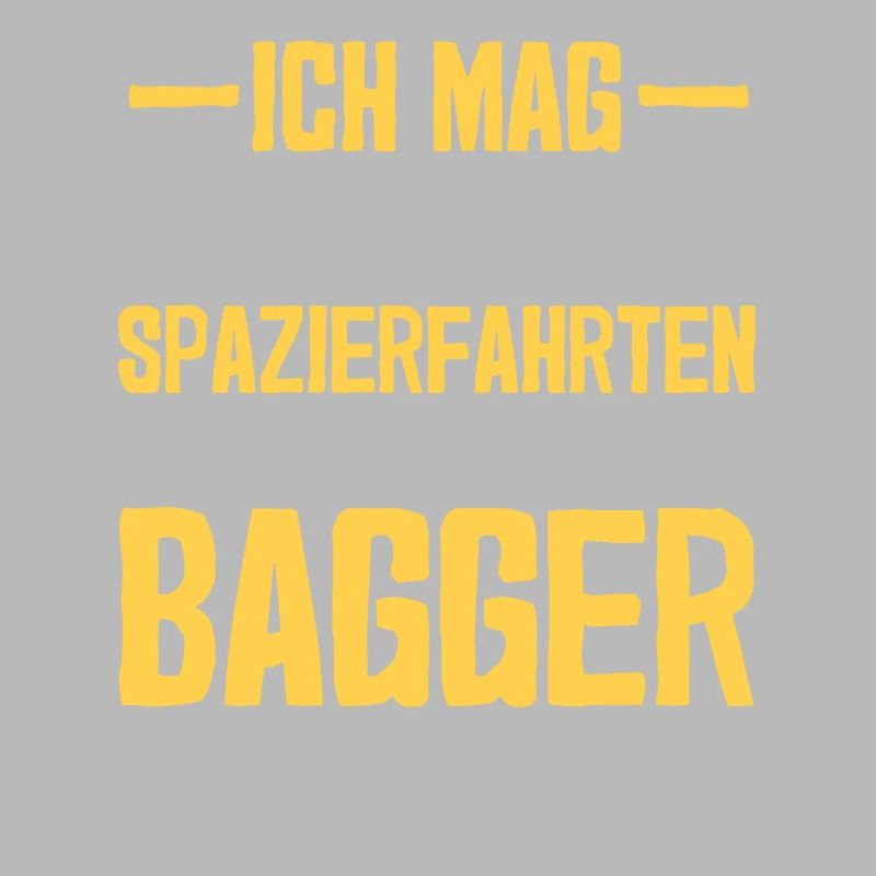 Spazierfahrten Baggerführer Baggerfahrer Bagger